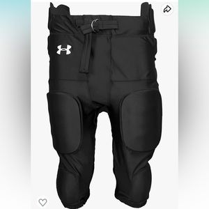 Under Armour Youth Medium integrated football pants.